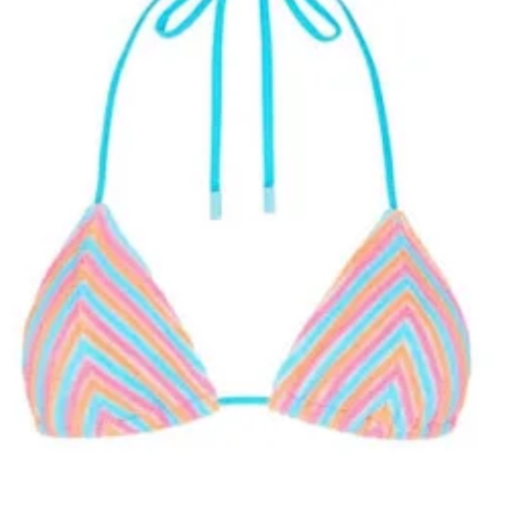 Triangl Swimwear Multicolor Striped Bikini